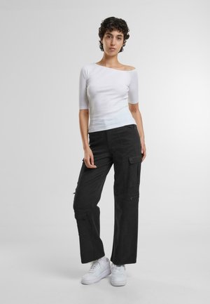 2-PACK - T-shirt - bas - black white