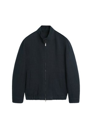 Massimo Dutti, Bomberjacke - mottled dark blue