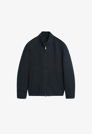 Massimo Dutti, Giubbotto Bomber - mottled dark blue