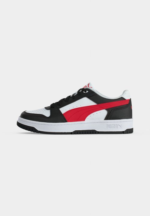 PUMA REBOUND SLAM JR UNISEX - Trainers - black/for all time red/white — photo 2