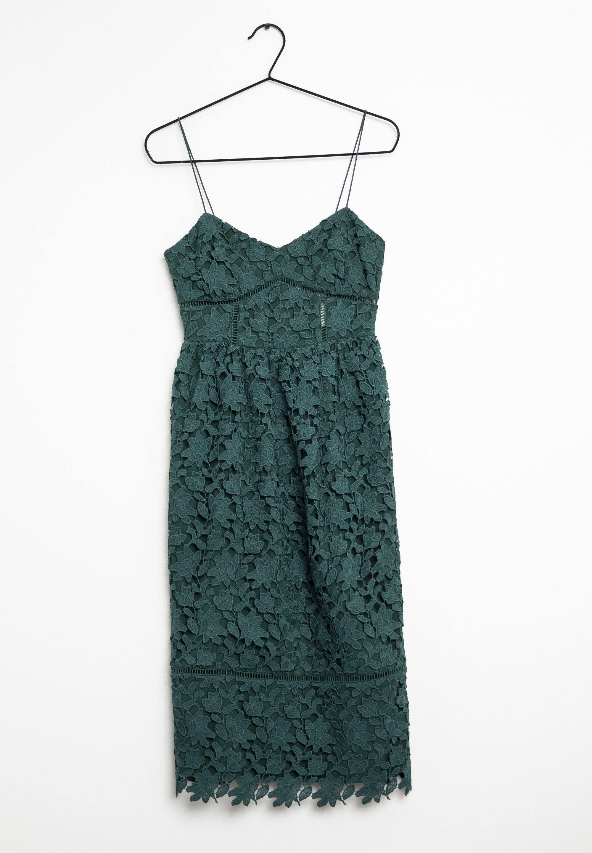 club monaco green lace dress Paga Rouch Cotton Dress — Khaki – La Garçonne main image 1