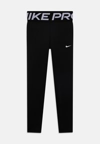 Nike Performance - DF PRO LEGGINGS - Tights - black/white Miniaturebillede 1