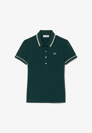 Lacoste, LACOSTE - - Poloshirt - vert blanc rose-wkz