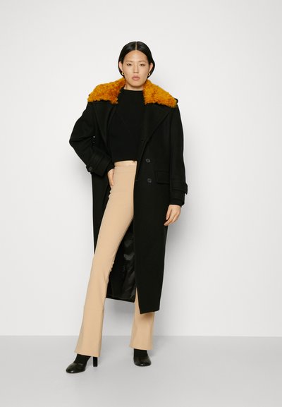 Filippa K LONG PEACOAT - Klassischer Mantel - black