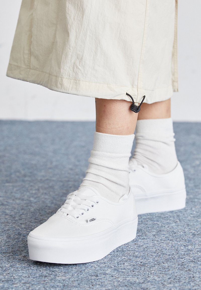 Vans authentic slim white Clearance