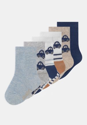 Ewers CARS 6 PACK - Socken - blue