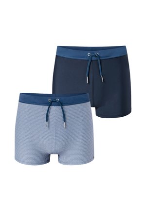 OCEAN 2-PACK - Badeshorts - blau/nachtblau