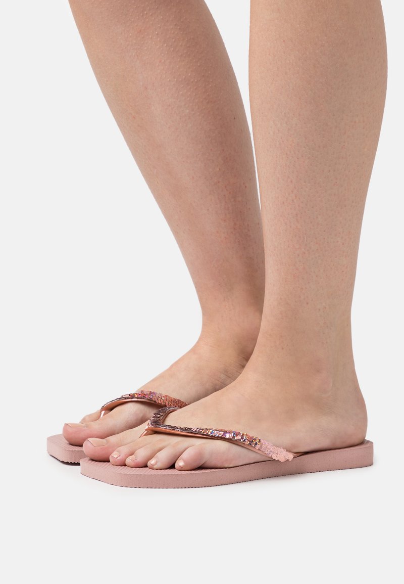 Havaianas SLIM MAGIC - T-bar sandals - crocus rose