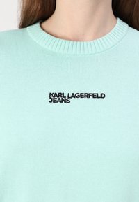 Karl Lagerfeld Jeans LOGO - Jersey de punto - torquoise