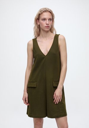 YAS YASMALEA WIDE DRESS - Φόρεμα ημέρας - dark olive