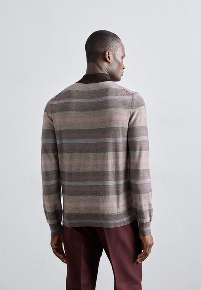 Paul Smith ZIP NECK - Pulover - multicolour