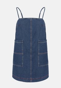 Farkkumekko - mid blue wash