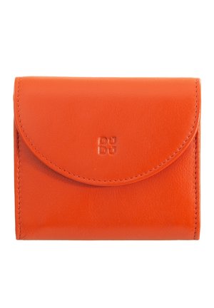MINI IN VERA CON  ZIP CHIUSURA A BOTTONE  COMPATTO - Wallet - arancio