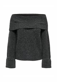 PULLOVER ONLLUNA - Jumper - dark grey melange