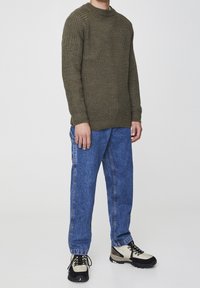PULL&BEAR Strickpullover - khaki