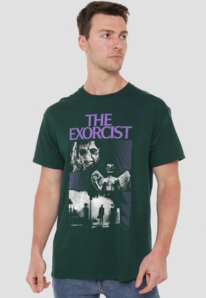 Cotton Soul, THE EXORCIST/WHAT AN EXCELLENT DAY - Print T-shirt - dark green