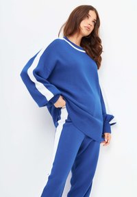 Cesare Gaspari JOGGER SET - Trainingsbroek - blue