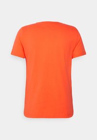 Tommy Hilfiger TOMMY LOGO TEE - T-shirt estampada - hawaiian coral