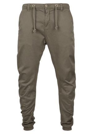 Urban Classics JOGGING - Pantaloni cargo - olive