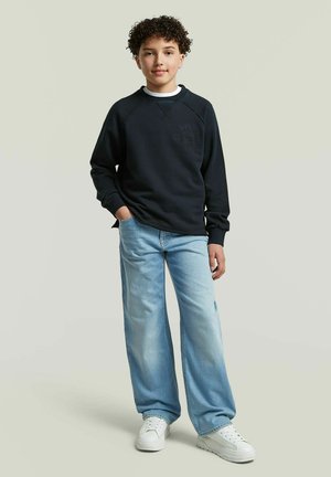 G-STAR, BOYS BASIC COLL CREW SWEATER - Sweatshirt - salute