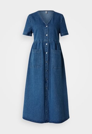 ONLY ONLKARLA MIDI DRESS - Džinsinė suknelė - medium blue denim