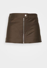 SKIRT - Mini skirt - brown