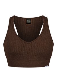 AMAZE PRO RACERBACK BH - Brassières de sport à maintien normal - braun