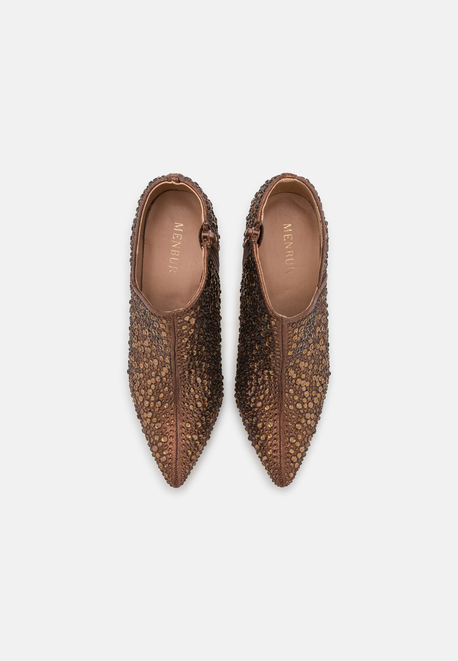 Menbur Botines de tacón - bronze/bronce - Zalando.es