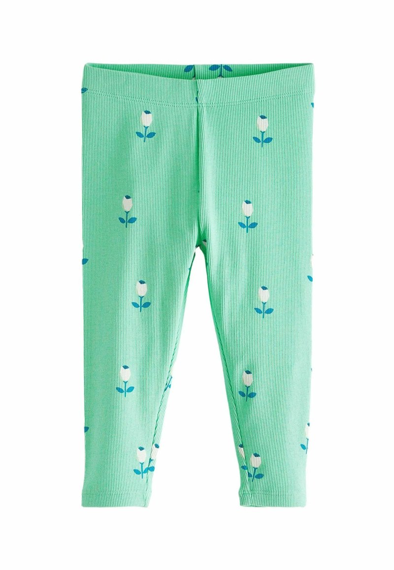 Next - STANDARD - Legging - green flower, Vergroten