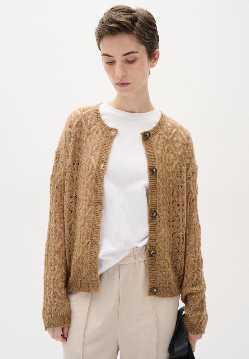 InWear MAISY - Cardigan - tannin melange