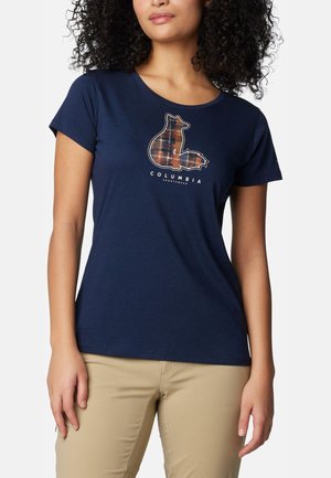 DAISY DAYS SS GRAPHIC TEE - T-Shirt sport - blue