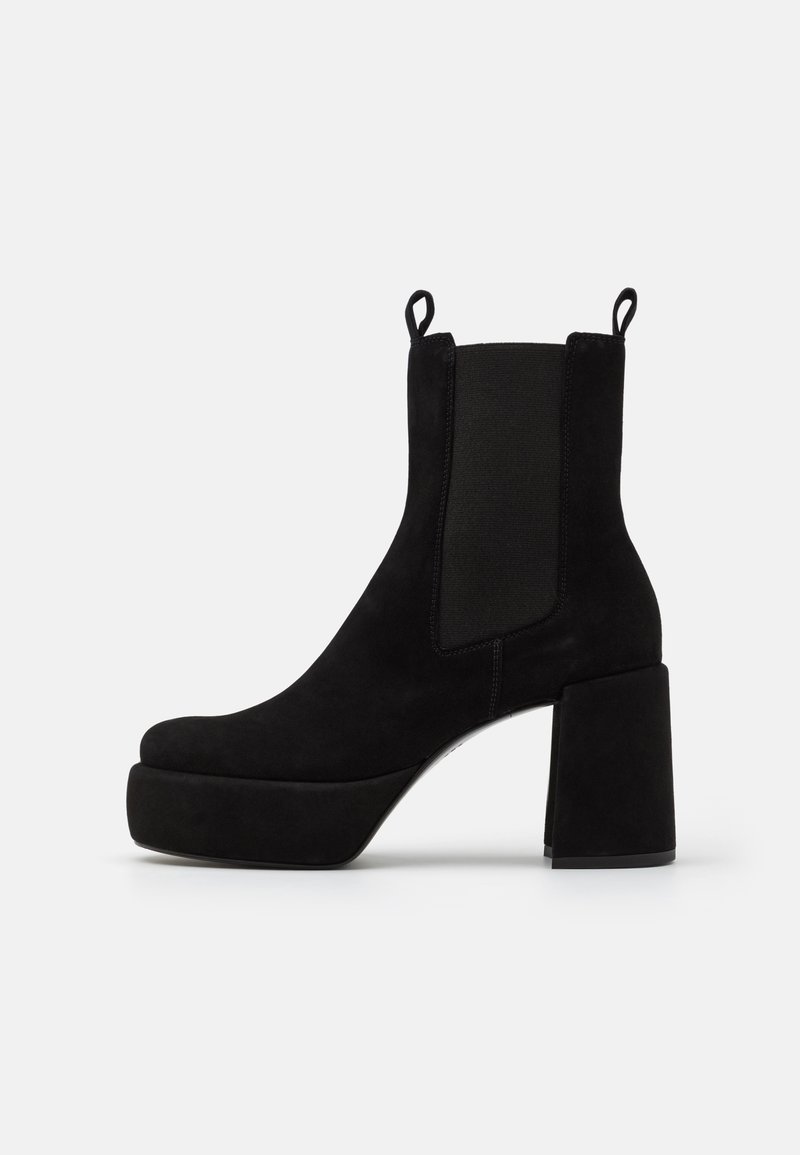 Kennel + Schmenger CLIP - Botines con plataforma - schwarz