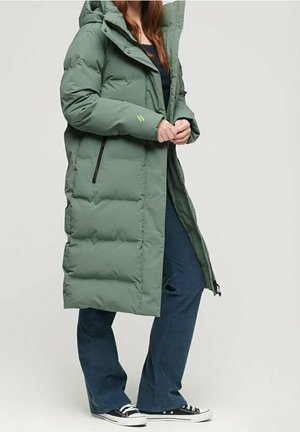 Wintermantel - green