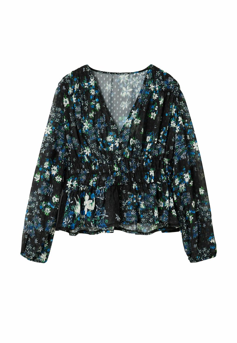 Desigual Blouse blauw Desigual Blouse blauw