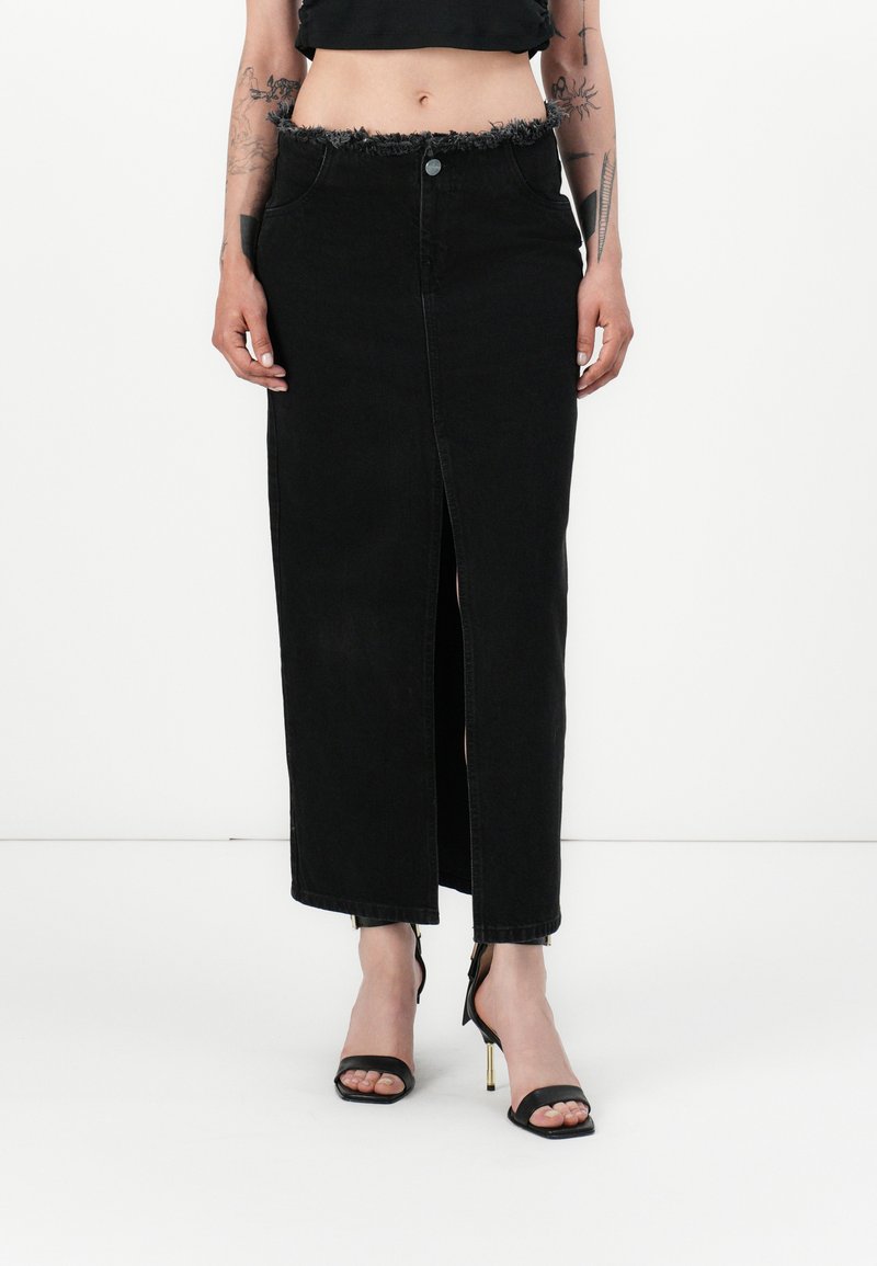 AllSaints Jeansrok zwart AllSaints Jeansrok zwart