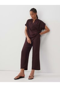 someday. Pantalon classique - plum