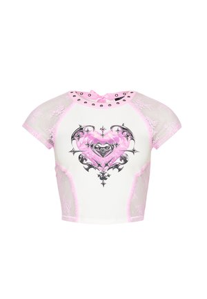 Koi Footwear, T-shirts med print - white