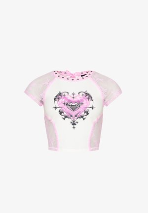 Koi Footwear, Camiseta estampada - white