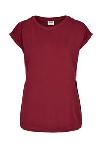 Urban Classics EXTENDED SHOULDER TEE - T-shirts - Bordeaux