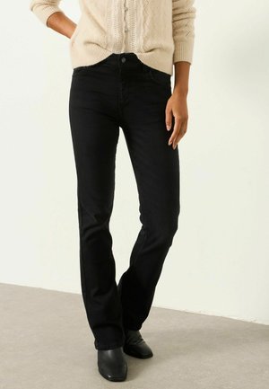 FatFace, PETITE FIT - BOOT CUT JEANS - Bootcut jeans - black
