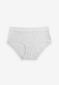 Next 4 PACK - Kratke gaće - black cream print grey