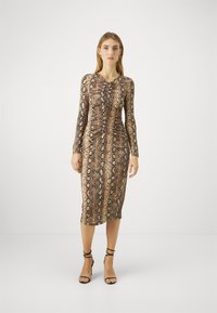 MICHAEL Michael Kors - RUCH MIDI - Shift dress - buff Thumbnail Image 1