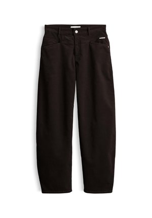 OPUS PANTS, MID RISE OVALES BEIN - Stoffhose - affogato