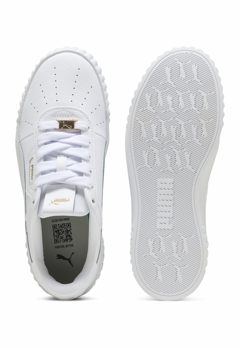 Puma CARINA 3.0 LUXE SNEAKERS - Tenisky - white gold