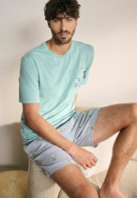 Next REGULAR FIT - SNOOPY SET  - Pizsama szett - blue stripe
