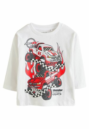 TRANSPORT - REGULAR FIT - T-shirt à manches longues - white