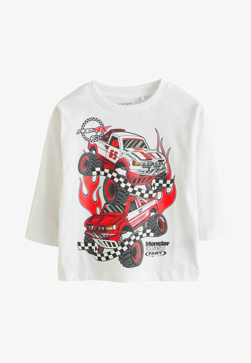 Next TRANSPORT - REGULAR FIT - Long sleeved top - white