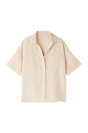 Intimissimi, THE PURE PLAIN-WEAVE - Hemdbluse - mottled beige