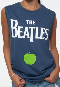 Paradiso Clothing THE BEATLES DROP T LOGO & APPLE MUSCLE - Top - blue