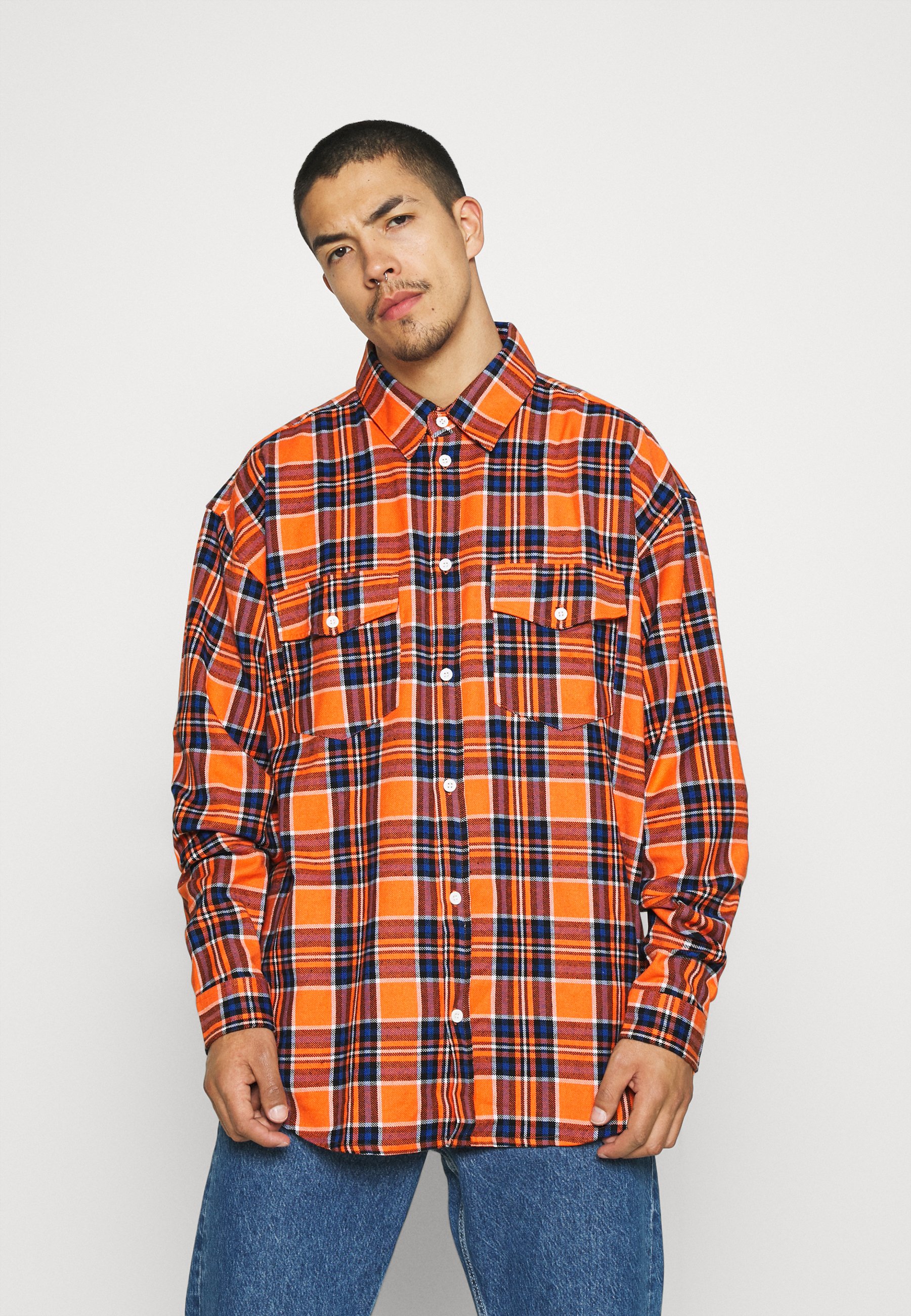 Mennace DOUBLE POCKET CHECK - Shirt 